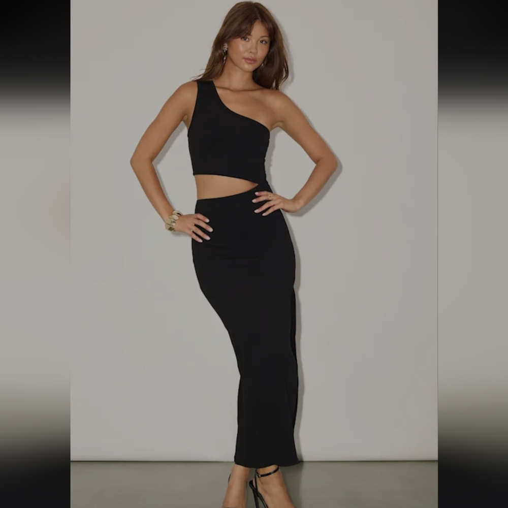 Lulus Spice Things Up Black Cutout Midi Dress - Picture 3 of 15